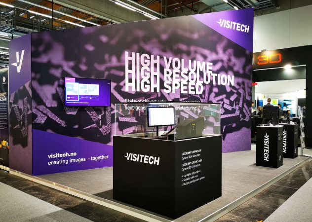 Visitech booth at Formnext 2021